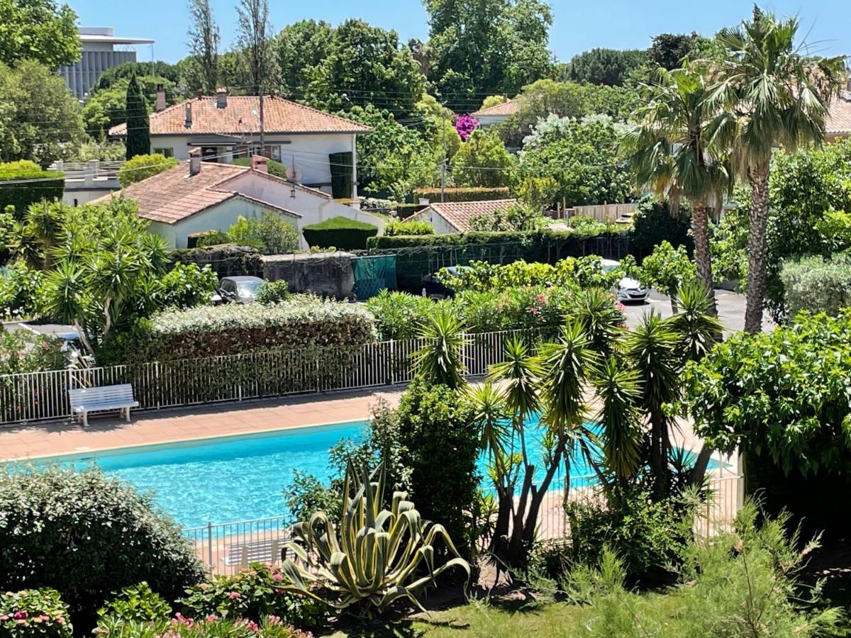 Studio De Standing Climatise, Avec Piscine, Proche De La Mer Frejus Bagian luar foto